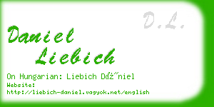 daniel liebich business card